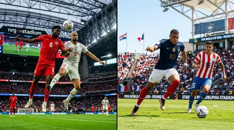 Predict the 4 July Round of 16 Openers — Canada–Morocco & Paraguay–France Tips